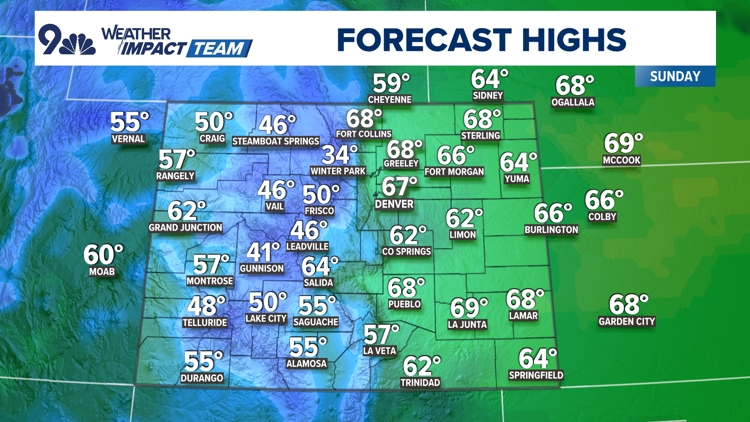 Warm and Windy Spring-Like Pattern