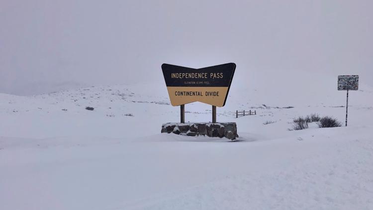 Independence Pass closes for the season