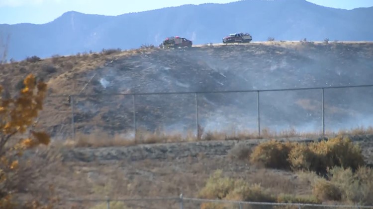 Wildland fire south of Colorado Springs fully contained