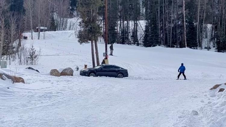 Wrong turn from GPS leads driver to abandon car on a Colorado ski run