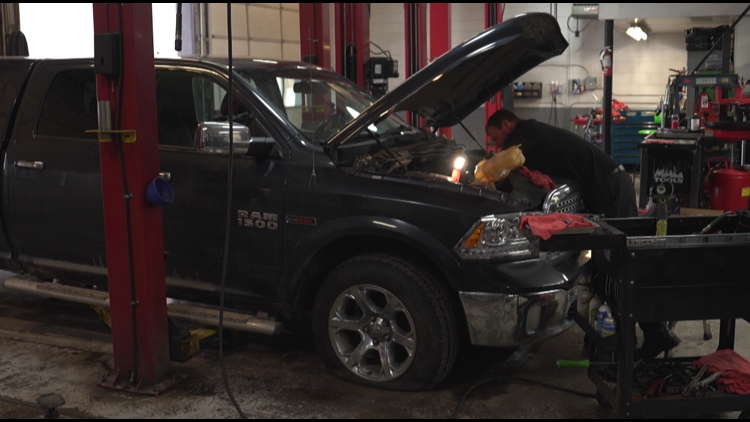 Auto shop says car repairs pile up as snow falls across Colorado