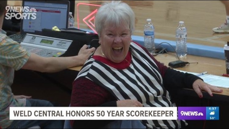 Colorado scorekeeper celebrates 50-year career