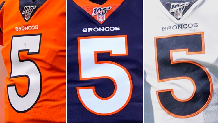 Here are the uniforms the Broncos will be wearing this season