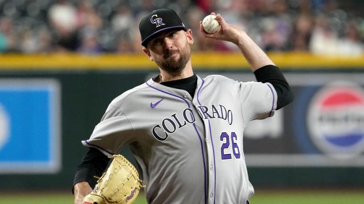 Alexander has 4 RBIs, Carroll hits 2-run HR, Diamondbacks beat Rockies 6-1