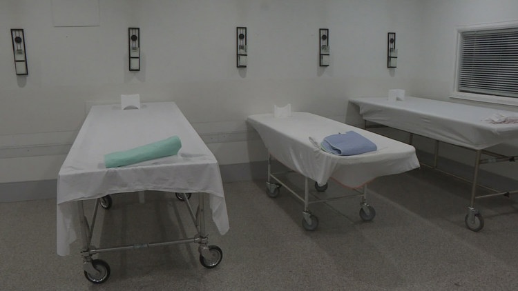 Go inside a funeral home to see how human remains are supposed to be treated