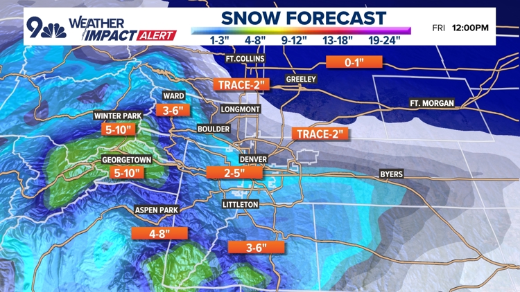 Winter Weather Advisory for snow tonight and Friday morning, warmer weather for the weekend!