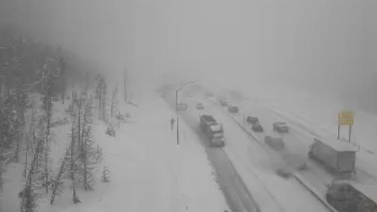 Snow, wind make for difficult driving conditions in Colorado mountains Tuesday