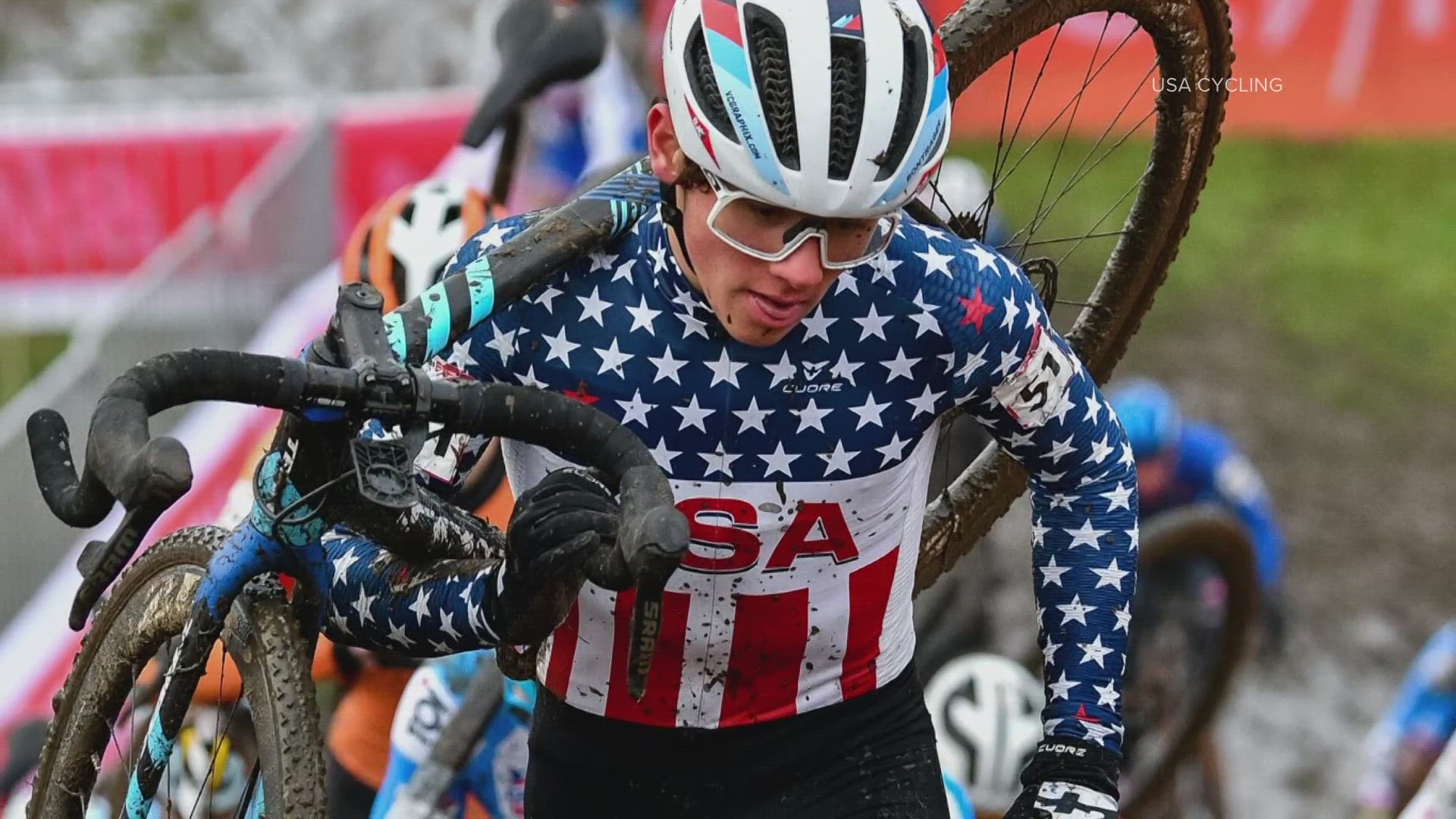 Magnus White was preparing to compete in the Junior Men’s Mountain Bike Cross-Country World Championships in Scotland.