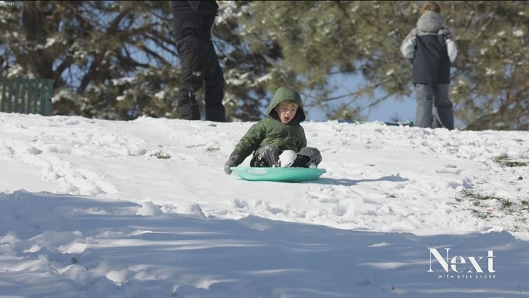Hitting the (sledding) slopes for good news