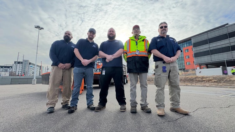 ‘Right place at the right time’ | CDOT snowplow crew stop man fleeing from police