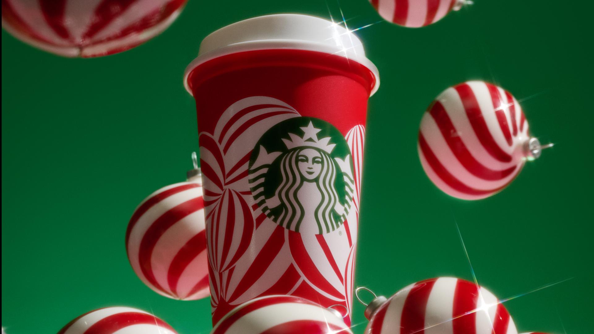 Since 1997 Starbucks has been a signal for holiday cheer when their holiday cups come around for Christmas.