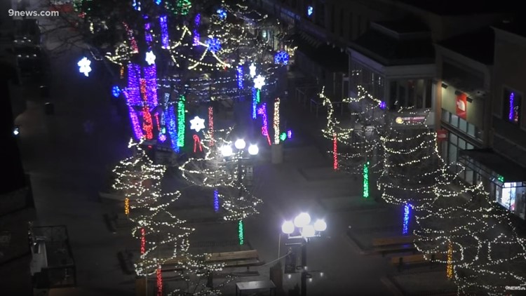 WATCH LIVE: Boulder's Pearl Street Mall sparkles during holiday season