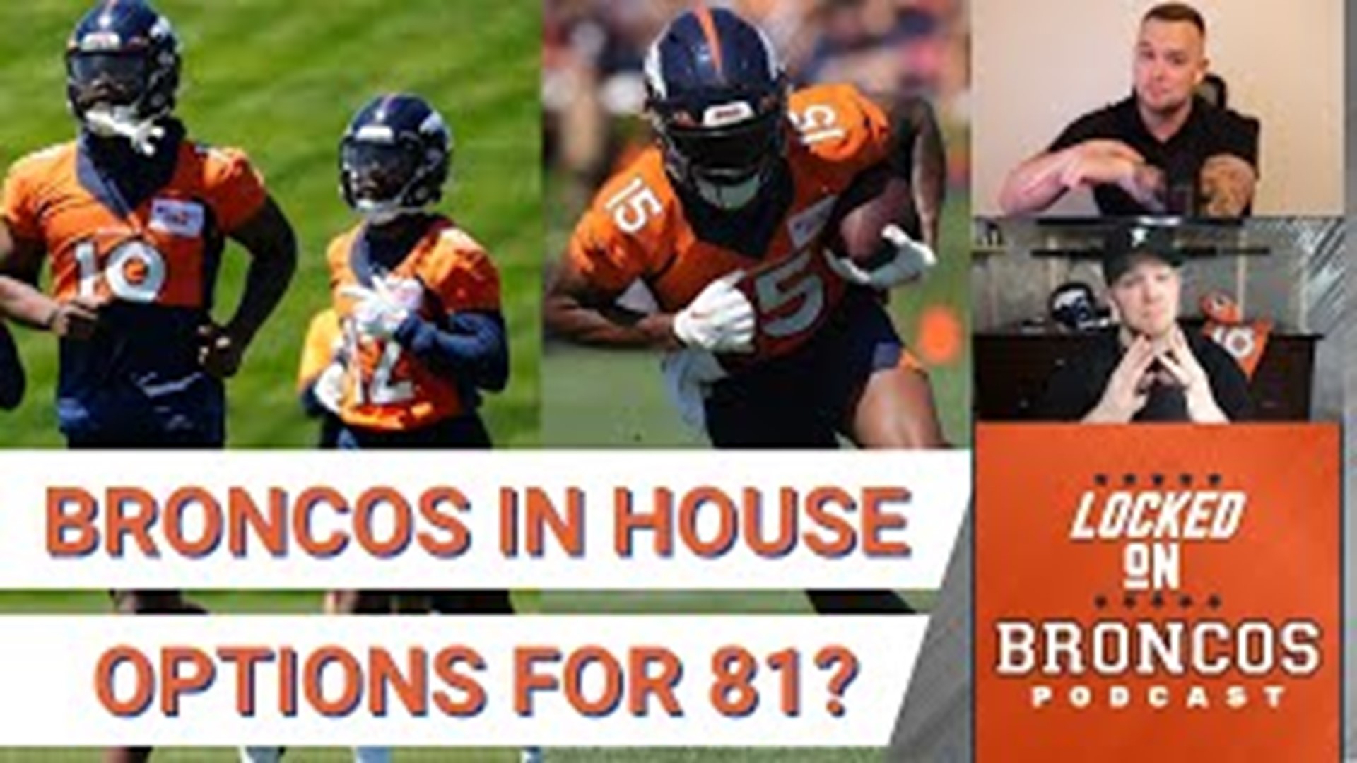 Which Broncos wide receiver has the best sizable comparison to Tim Patrick?
