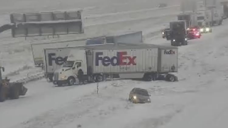 Road conditions: Heavy snow impacts eastern Colorado highways