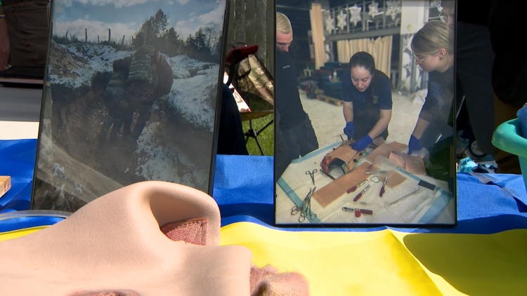 Colorado healthcare professionals teach Ukrainians to treat serious injuries