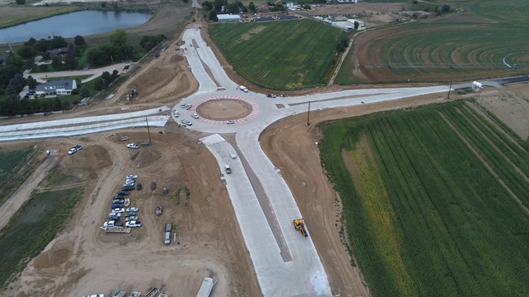 New roundabout opens in northern Colorado