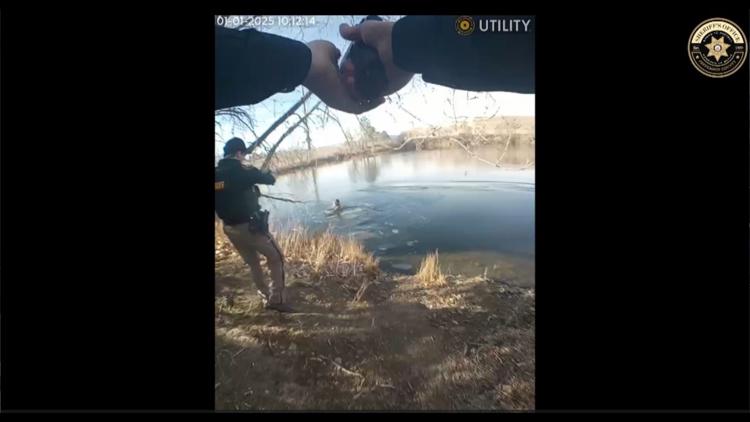 JeffCo deputies arrest man linked to nearly 2 dozen burglaries after he flees into icy pond