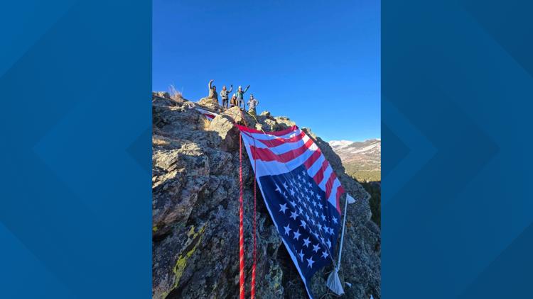 97-year-old joins hundreds at Rocky Mountain National Park protest