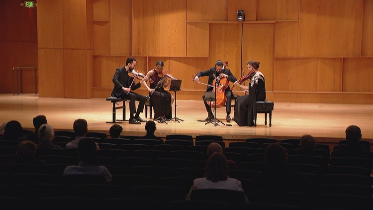 Ivalas Quartet CU mempromosikan inklusi dalam musik klasik
