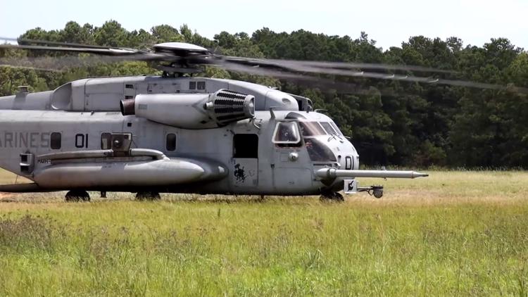 Marines conducting flight training exercise in Colorado