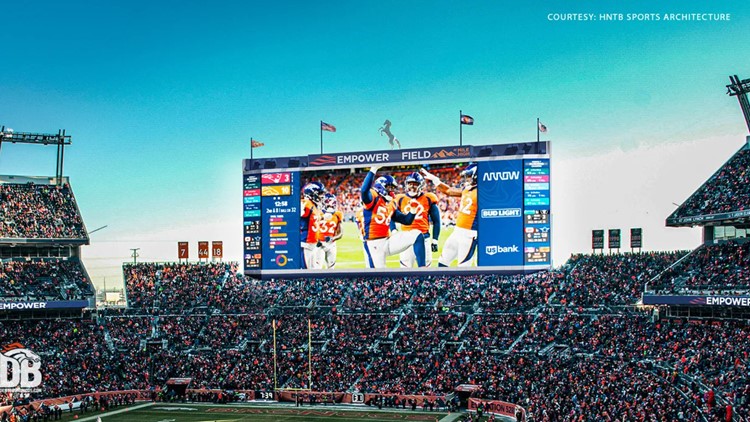 See it on the big screen: Broncos to spend $100 million on stadium improvements