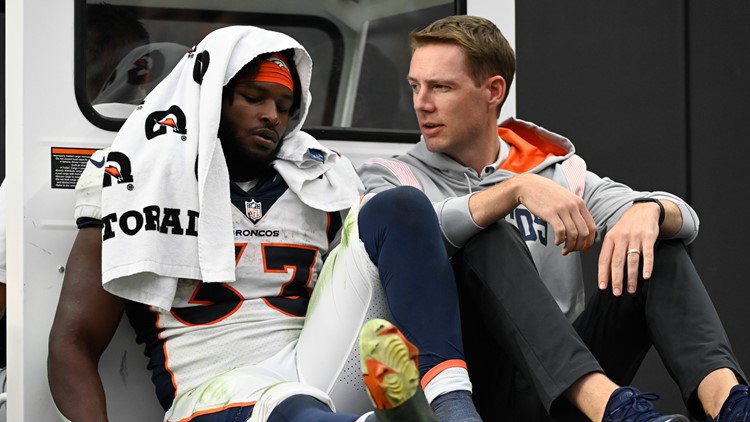 Javonte Williams suffers season-ending knee injury