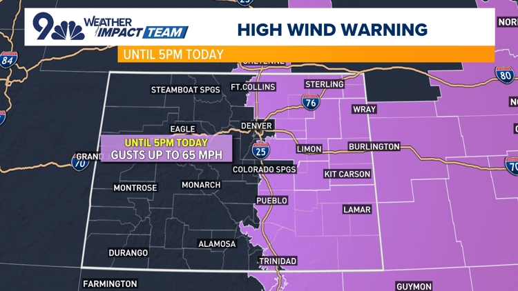 Powerful Winter Storm tracks east, decreasing winds tonight, warmer Wednesday!