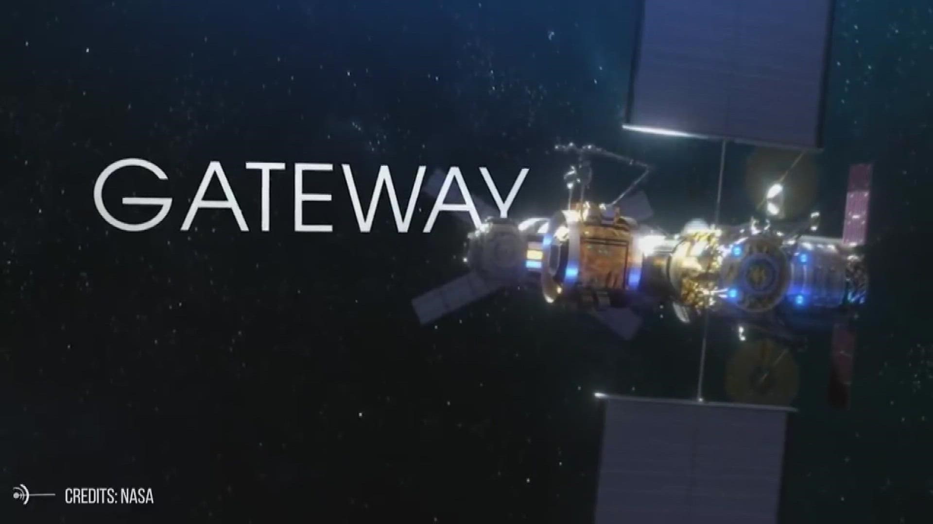 The trip to the moon for the next round of astronauts, will not be a non-stop flight. There will be a layover at a space station called Gateway.
