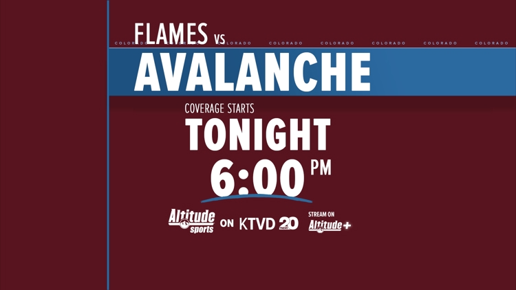 Avalanche aim for comeback against Flames: How to watch for free on KTVD