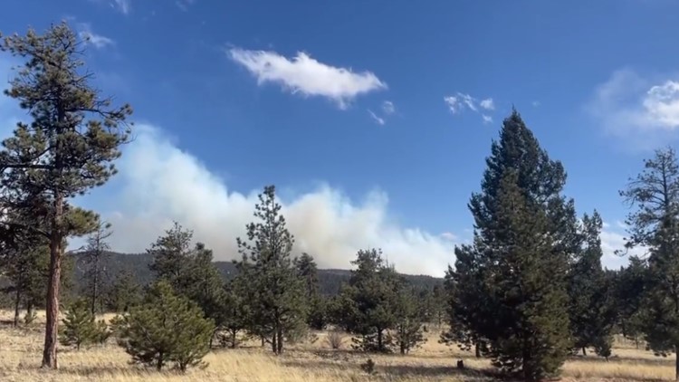 Kebakaran rumput mendorong evakuasi di tenggara Park County