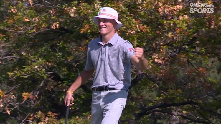 Thayer Plewe, Vail Mountain win titles at 3A boys golf state championships