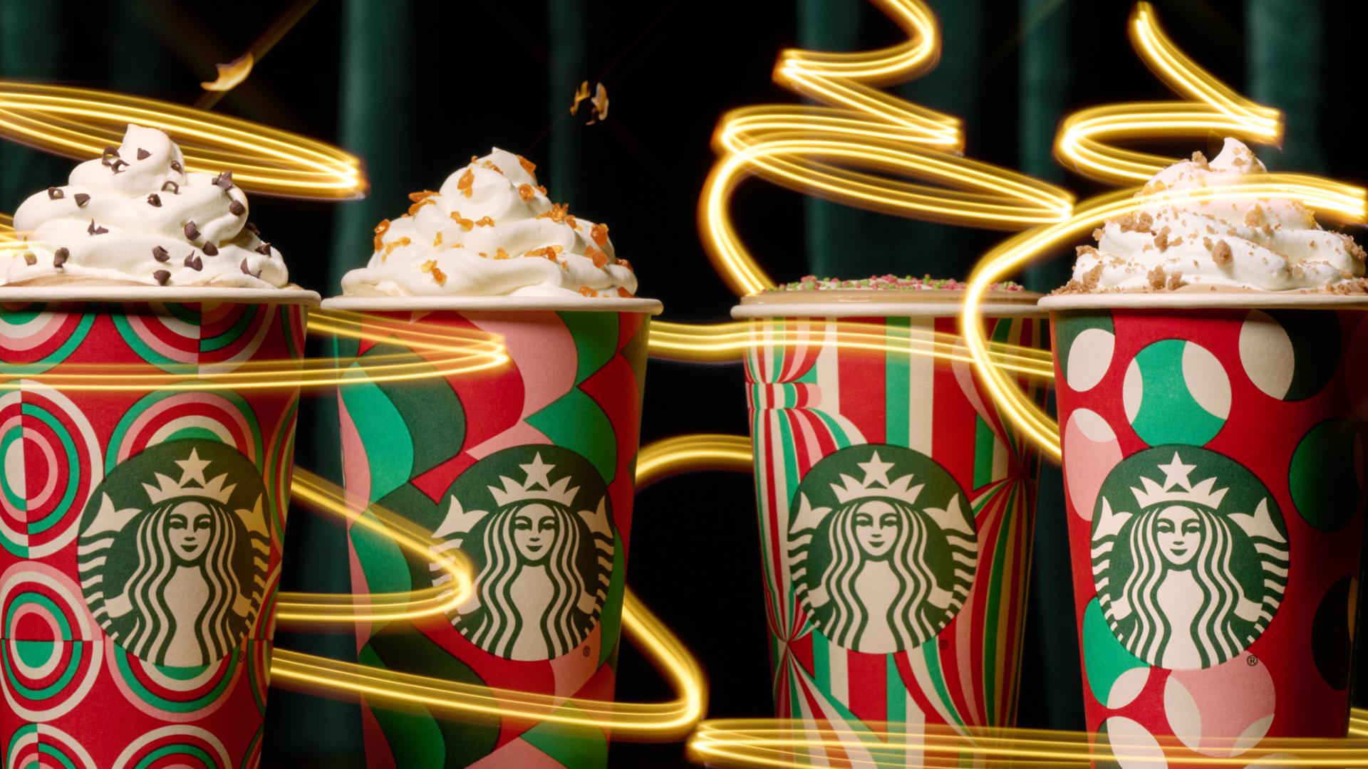 The holiday season returns to Starbucks' menu on Nov. 7.