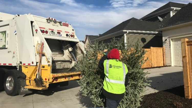 Here's where to recycle Christmas trees in the Denver metro area