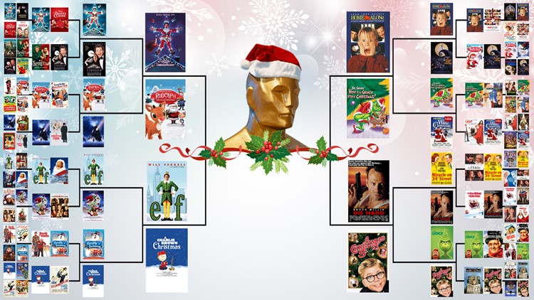 Elite 8 meet in 9NEWS Christmas movie bracket