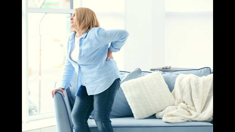 Lower back pain points