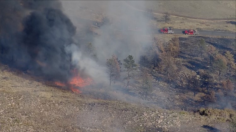 Boulder County wildfire that forced evacuations fully contained