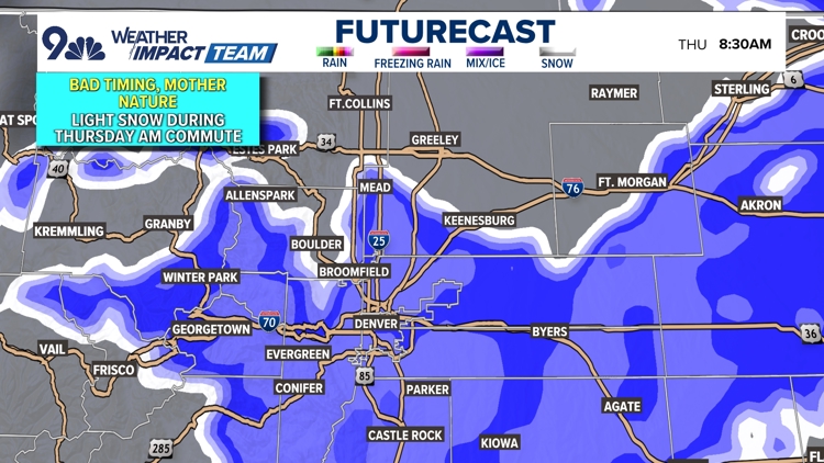 Denver braces for more snow as temperatures remain frigid