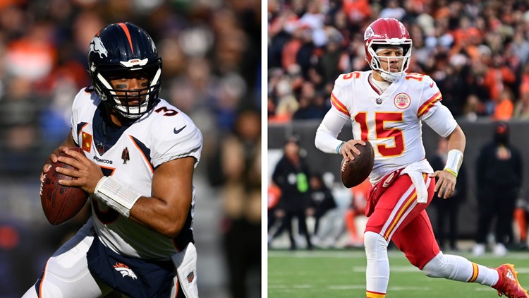 Once able to keep up with Mahomes and the Chiefs, Wilson and his new team have fallen behind