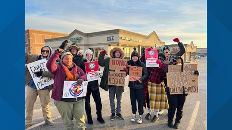 Colorado Starbucks workers hit picket line in solidarity with stores across US