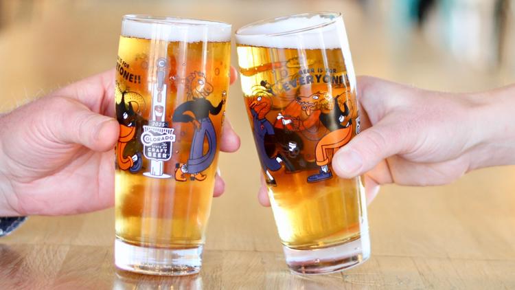 Here's where to get a collectible glass on Colorado Pint Day