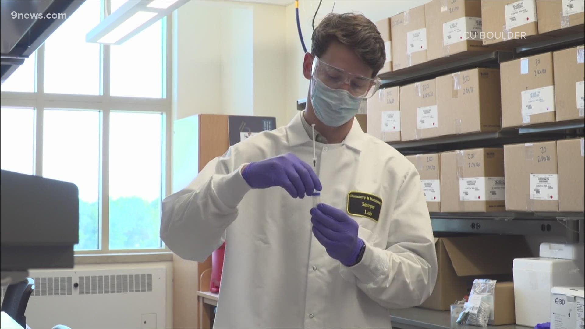 CU developing rapid coronavirus test that uses saliva