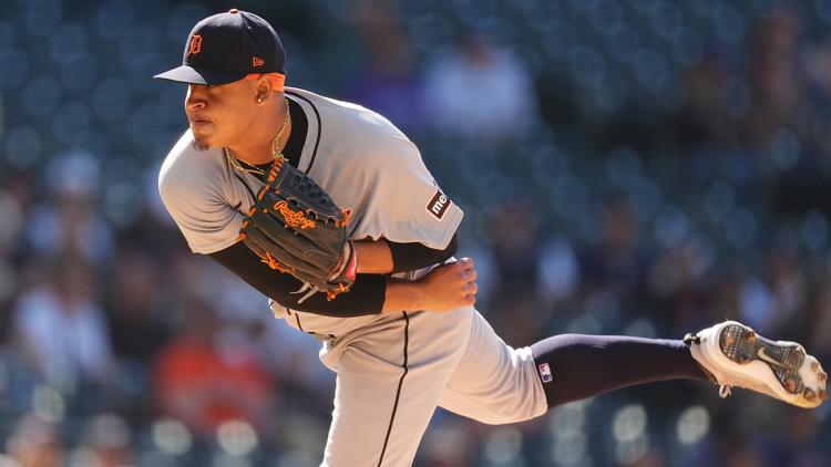 Montero, Keith lead Tigers over slumping Rockies 11-1 to sweep doubleheader