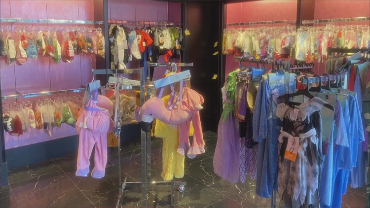 Rylie's ARK Halloween 'Bootique' sells donated costumes