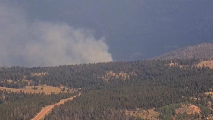 Small wildfire in Larimer County now 75% contained