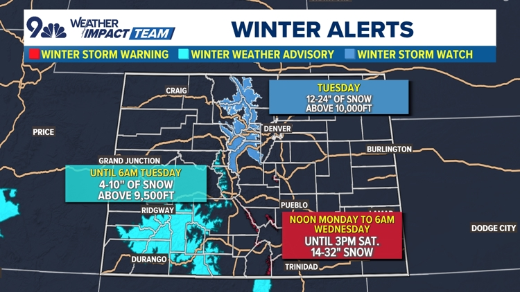 Denver weather: Timing, totals, impacts of incoming days of heavy rain