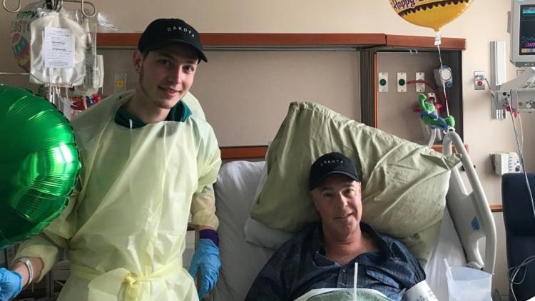 A lifesaving gift: Son donates stem cells after father’s cancer diagnosis