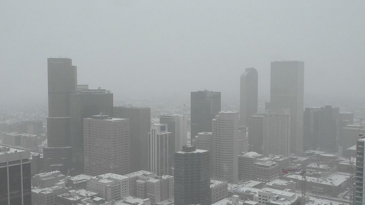 Pronóstico local: 5-10 pulgadas de nieve en Denver el martes y el miércoles