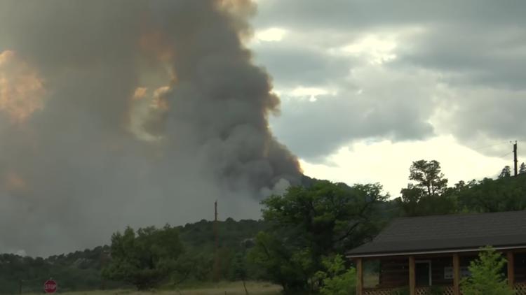 Southern Colorado wildfire grows to more than 1,000 acres