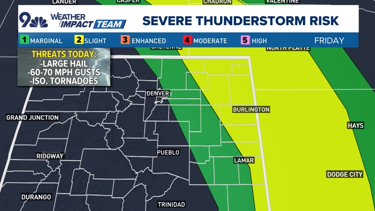 Stronger storms possible today ahead of a hot Father's Day weekend