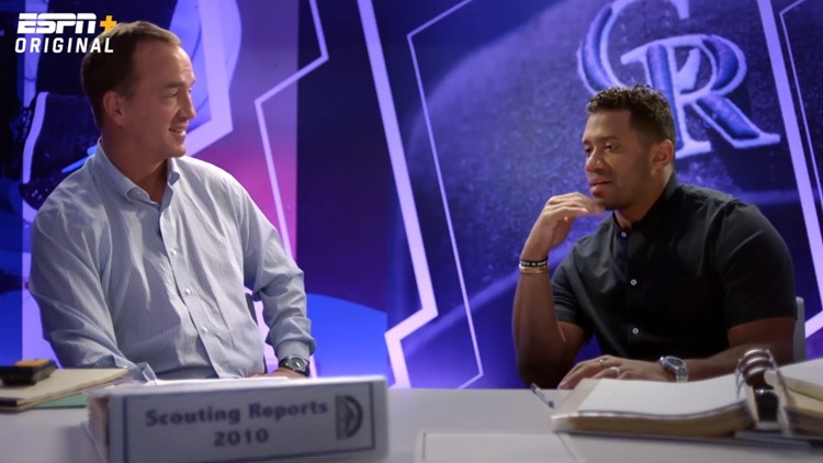 Peyton Manning sits down with Russell Wilson on 'Peyton's Places'